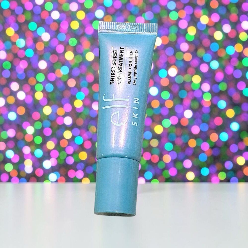 Elf Skin Thirst Burst Plump + Quench Lip Treatment in Blue Hibiscus 0.35 Oz NIB